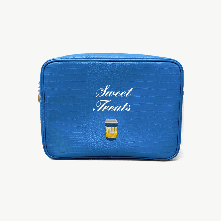 New York Signature Croc Pouch