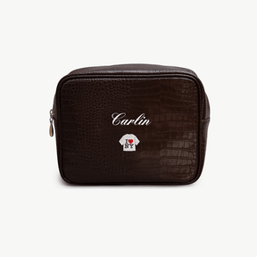 New York Signature Small Croc Pouch