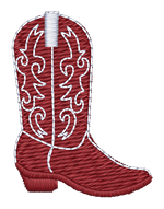 Red College Boot