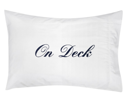 On The Yacht Pillowcase Set
