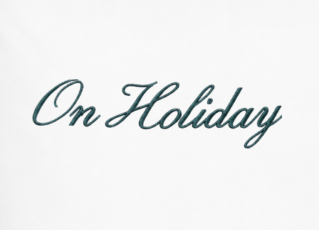 On Holiday Pillowcase