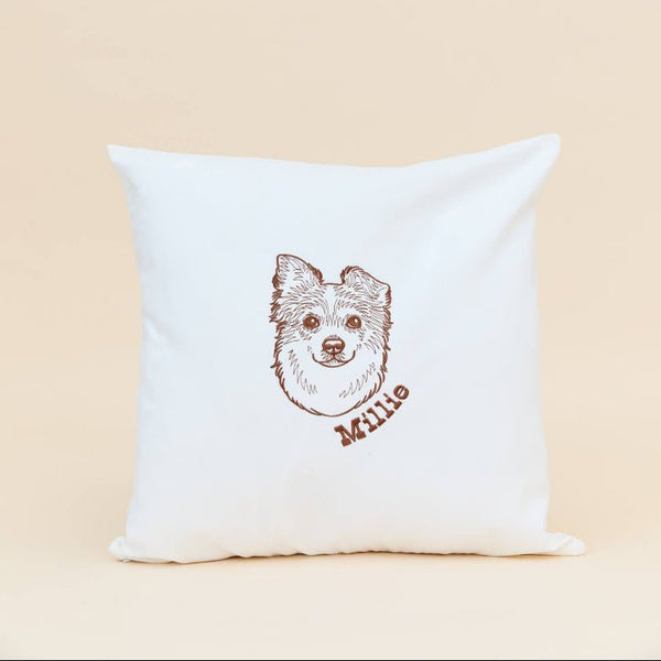 Pet Throw Pillow Cover
