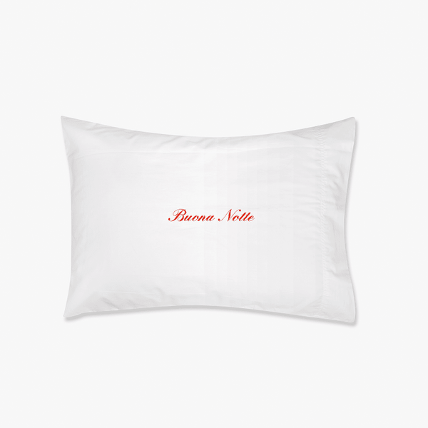 Buongiorno / Buona Notte Pillowcase Set