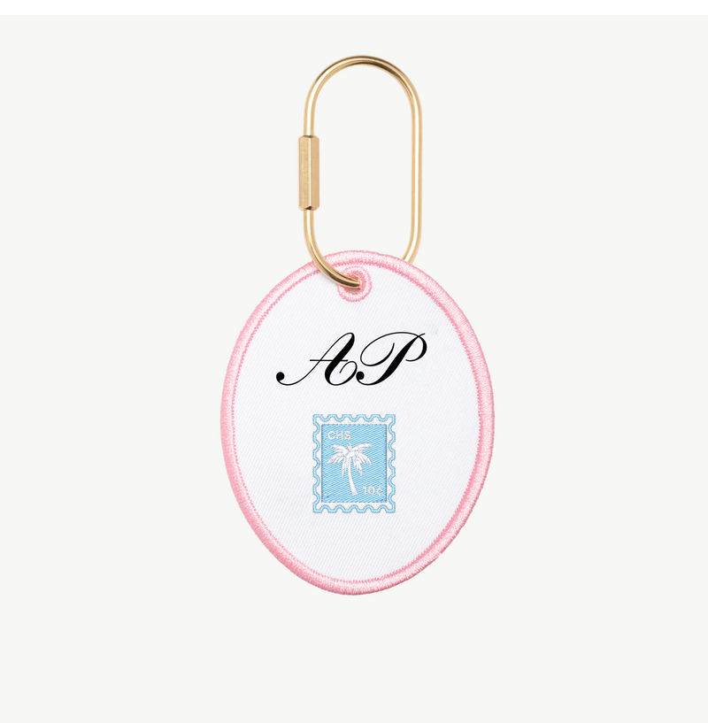 Charleston Signature Oval Charm