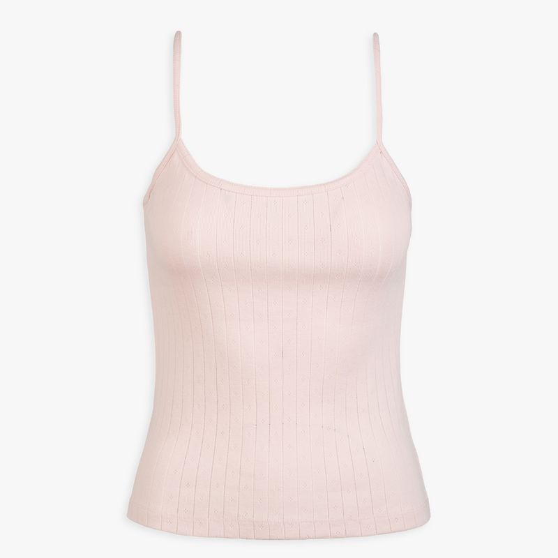 The Fiancée Pointelle Tank Top