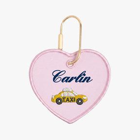 New York Signature Heart Charm