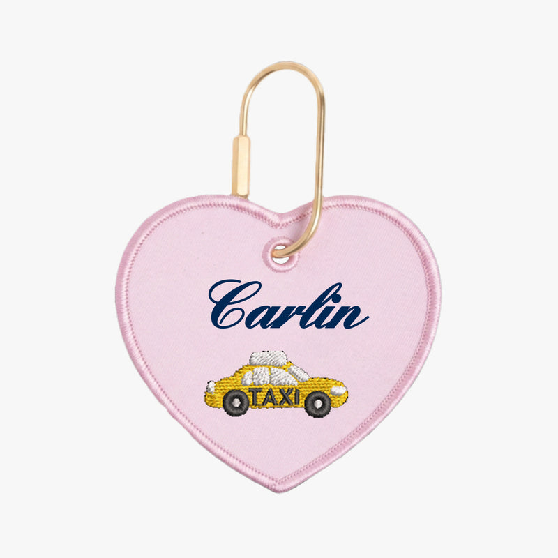 New York Signature Heart Charm