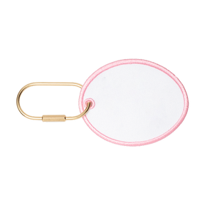 Custom Kiss Oval Charm