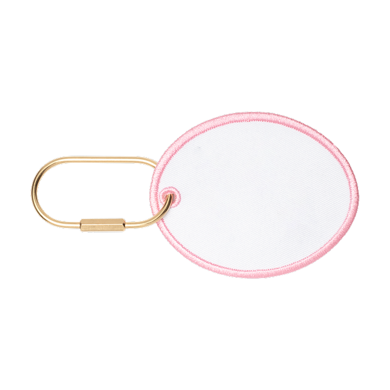 Custom Kiss Oval Charm