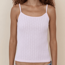 Icon Pointelle Tank Top