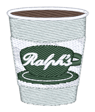 Ralph's Coffee Embroidered Icon