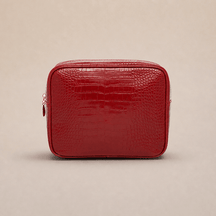 Dog Mom Small Croc Pouch