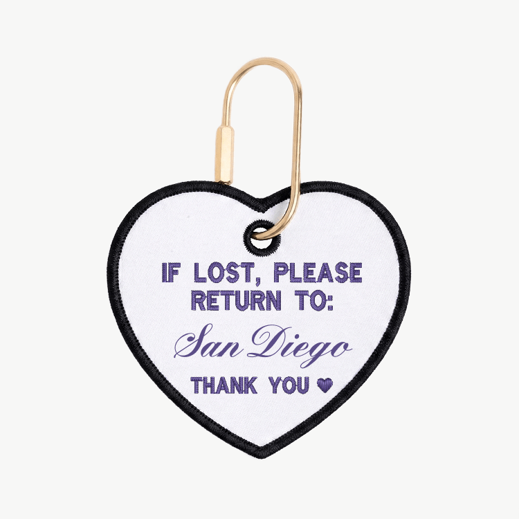 Lost & Found San Diego Charm