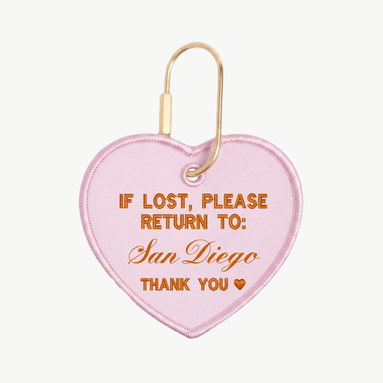 Lost & Found San Diego Charm