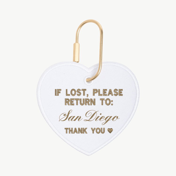 Lost & Found San Diego Charm