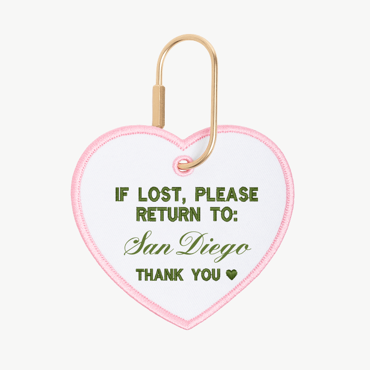 Lost & Found San Diego Charm