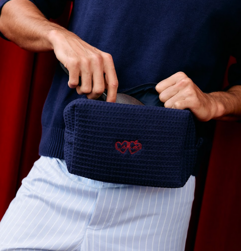 The Lover Waffle Pouch