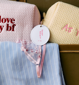 Custom Handwriting Oval Charm