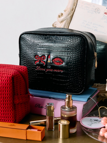 Valentine's Day Essentials Small Croc Pouch