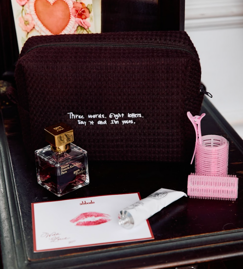 Custom Handwriting Waffle Pouch