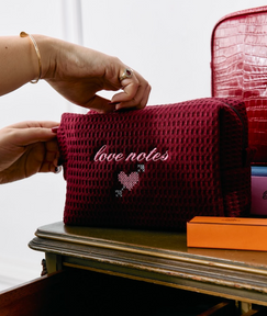 Valentine's Day Signature Waffle Pouch