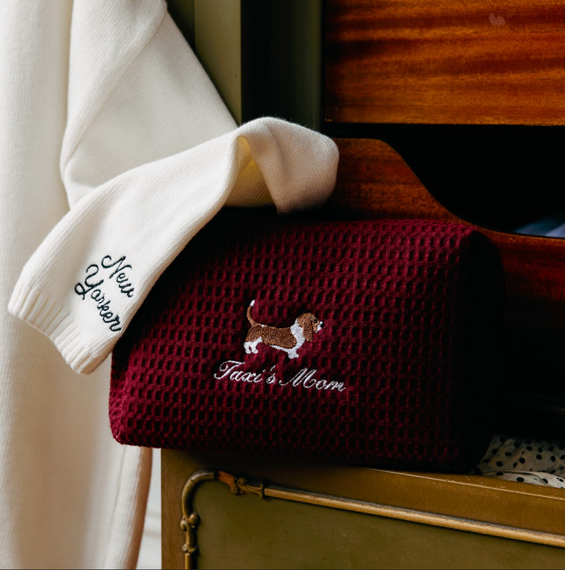 Dog Mom Waffle Pouch