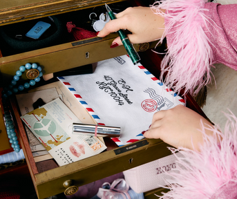 Custom Note Air Mail Pouch