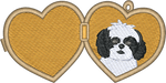 Shorthair Shih Tzu Locket