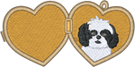 Shorthair Shih Tzu Locket