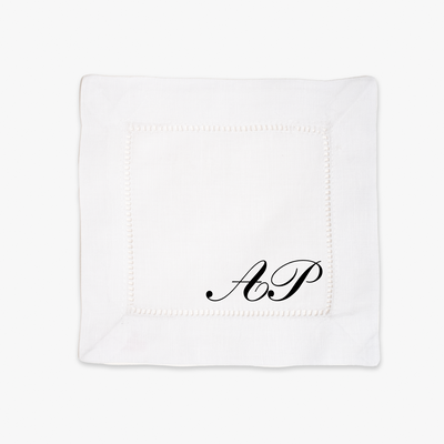 Classic Monogram Cocktail Napkin