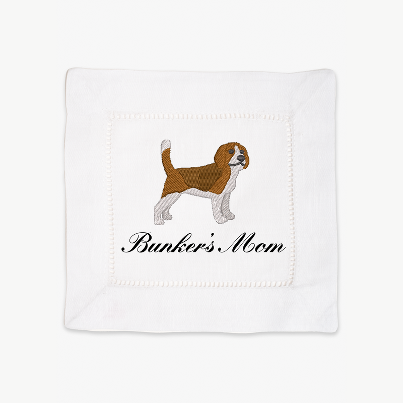 Dog Mom Cocktail Napkin