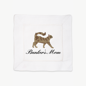 Cat Mom Cocktail Napkin
