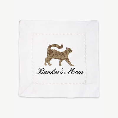 Cat Mom Cocktail Napkin