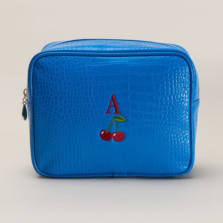 Signature Small Croc Pouch