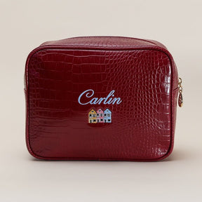 California Signature Small Croc Pouch