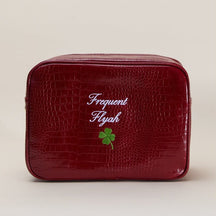 Signature Small Croc Pouch