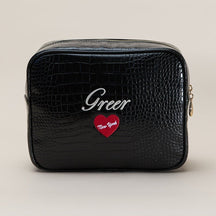 Signature Small Croc Pouch