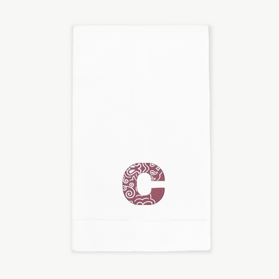 Bandana Initial Tea Towel