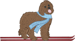 Ski Brown Doodle