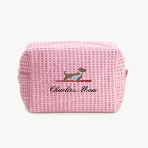 Ski Dog Waffle Pouch