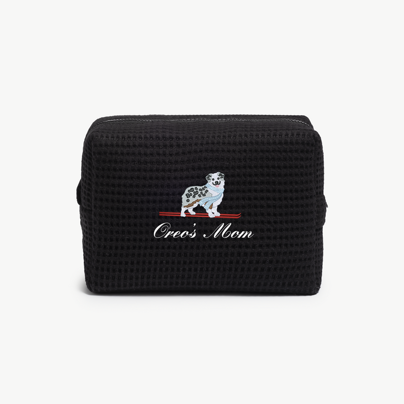 Ski Dog Waffle Pouch
