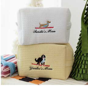 Ski Dog Waffle Pouch