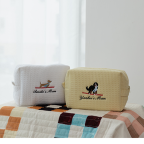 Ski Dog Waffle Pouch