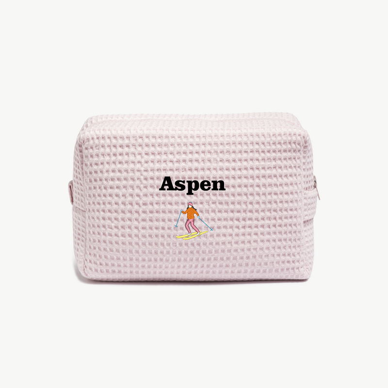 Ski Town Waffle Pouch