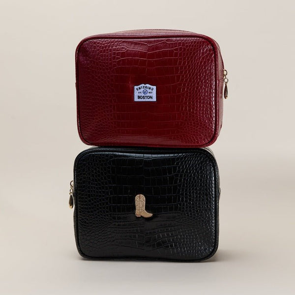 Icon Small Croc Pouch