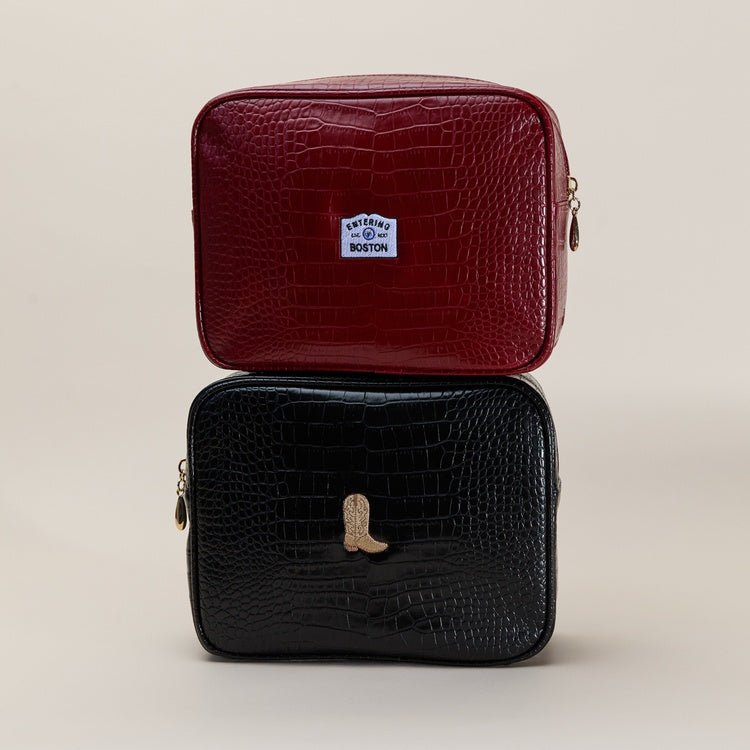 Icon Small Croc Pouch