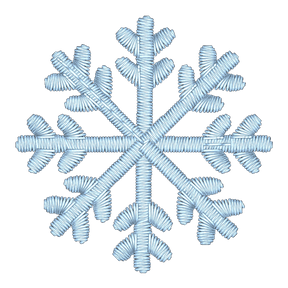Snowflake Embroidered Icon