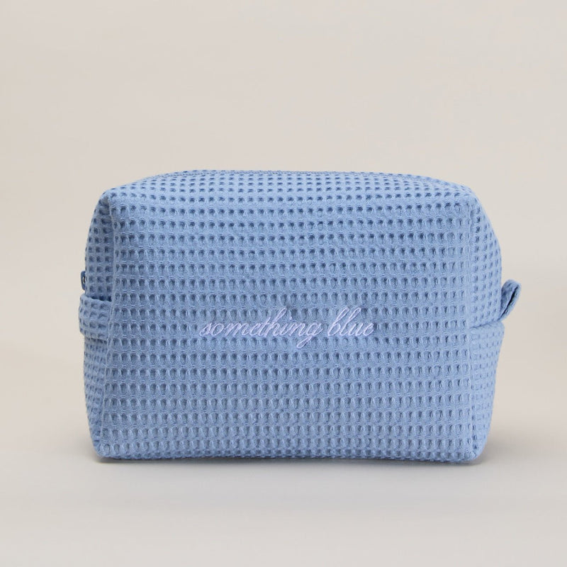 Something Blue - Waffle Pouch