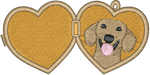 Tan Shorthair Dachshund Locket