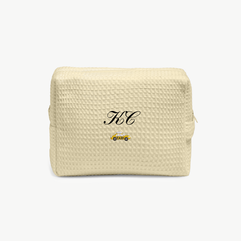 Taxi Waffle Pouch